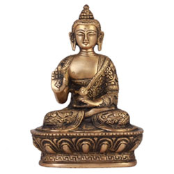 Brass Statue Of Buddha