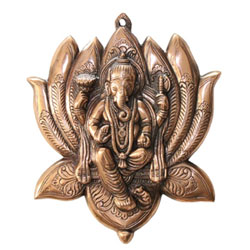 Lotus Wall Ganesh