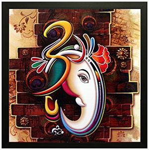 Ganesha' Framed Painting 