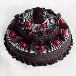 2 Tier Chocolate Truffle Cake 3kg 