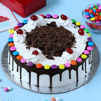 Black forest  Gems Cake to Kakinada