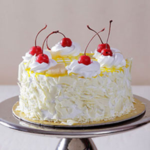 White Forest Cake Recipe