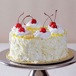 White Forest cake