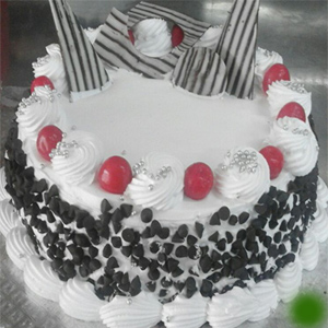 Eggless Blackforest