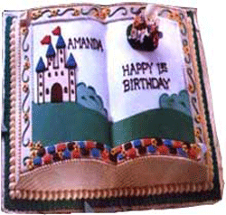 Eggless cake  Book Cake 