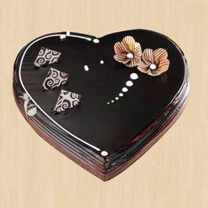 Heart shape chocolate  to Kakinada