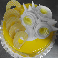 Jell butter scotch cake  to Vizag