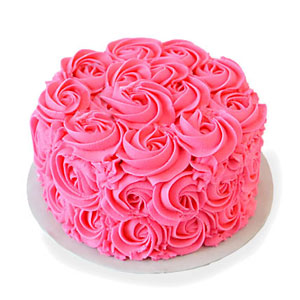 Pink Rose Cake to Kakinada