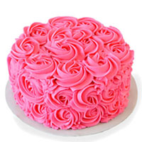 Pink Rose Cake to Kakinada