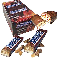 Snickers Chaco Bars to Vizag