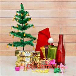 Chocolates with Santa Caps to Kakinada
