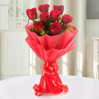 15 Red roses to kakinada