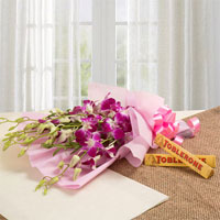 Orchids bouquet