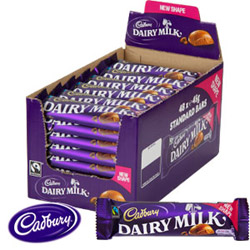 Cadbury Dairy Milk.