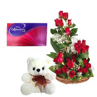 Flowers Teddy & Chocolate