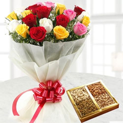 Roses&dry fruits