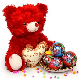 Teddy with Chocolates