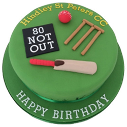 Cricket Fondant Cake 2kg 