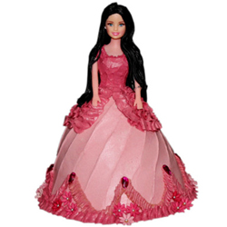 Pink Dress Barbie Cake 3kg