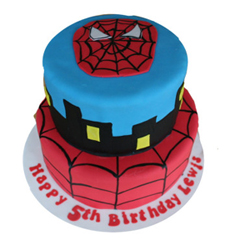 Spider Man Fondant Cake 4kg 