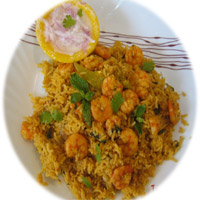 Prawns Biryani