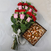 Roses&dryfruits to Vizag