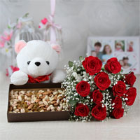 Roses&dryfruits to Kakinada