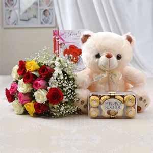 Roses&teddy