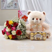 Roses&teddy to Vizag