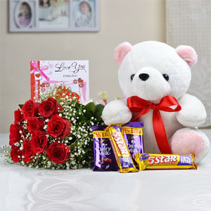 Roses&teddy