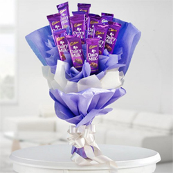 Dairy Milk Bouquet to Vizag