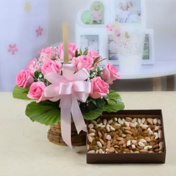 Flowers N Dry fruits to Amalapuram
