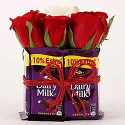 Dairy Milk & Roses to Vizag