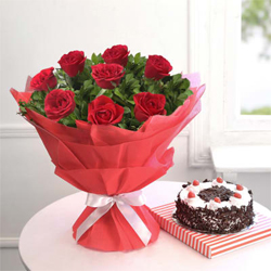 Roses&cake  to Kakinada