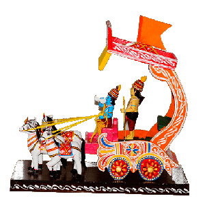 GESF2090 | Krishna & Arjuna | Kondapalli-Dolls Gifts to Guntur, Birthday Wedding online delivery GESF2090 | Krishna & Arjuna | Kondapalli-Dolls Gifts to Guntur, Birthday Wedding online delivery