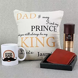 Personalized Super Dad Combo to Vizag