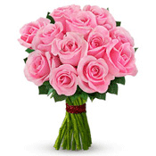 Dozen Pink Rose to Kakinada
