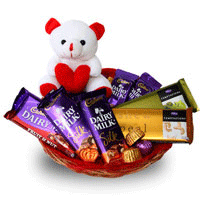 Branded Chocolate Basket