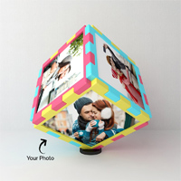 Rotating Photo Cube