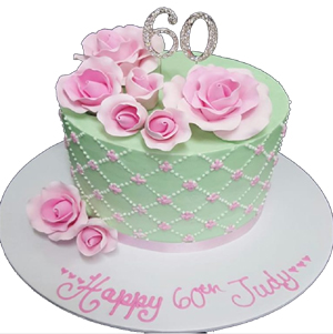 personalise fondant cake