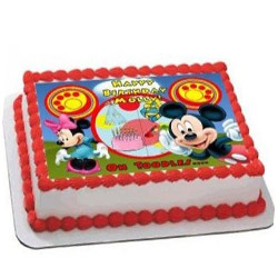 Mickey Mouse Photo cake