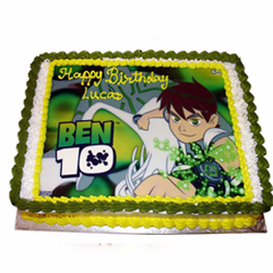 Ben 10 photo cake 2kg  to Vizag