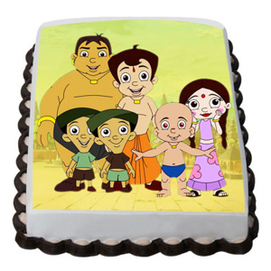 Chota Bheem Photo cake  to Kakinada