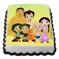 Chota Bheem Photo cake  to Rajahmundry