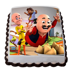 Motu Patlu photo cake 2kg  to Vizag