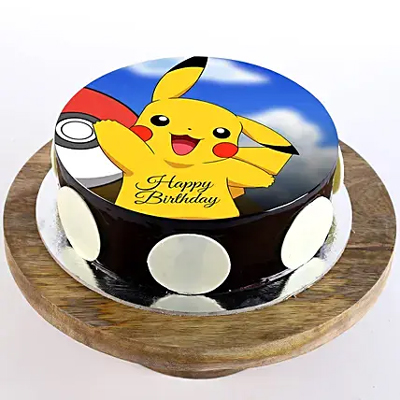 1kg Pikachu Photo Cake