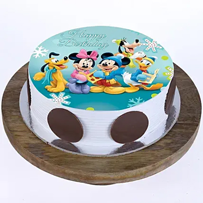 Mickey Clubhouse Photo Cake to Kakinada