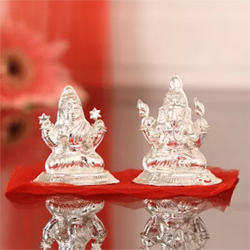 50 Gms Laxmi Ganesha Idol