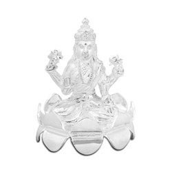 Silver Laxmi Idol