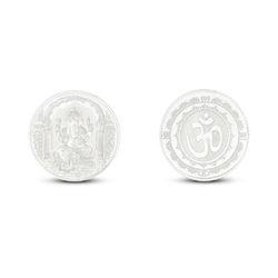 Ganesha Silver Coin